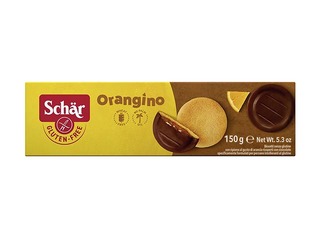 Gluteenivabad küpsised apelsinitäidisega Schär, Orangino, 150g