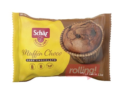 Gluteenivaba šokolaadikook Schär, Muffin Choco, 65g