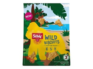 Gluteenivabad küpsised Schär, Wild Biscuits, 115g