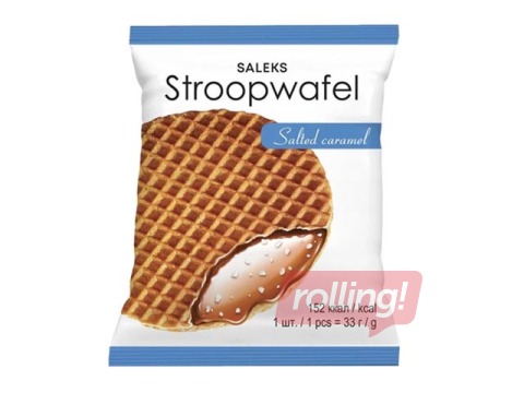 Vahvlid Mercury, Stroopwafel, soolase karamellitäidisega, .33g