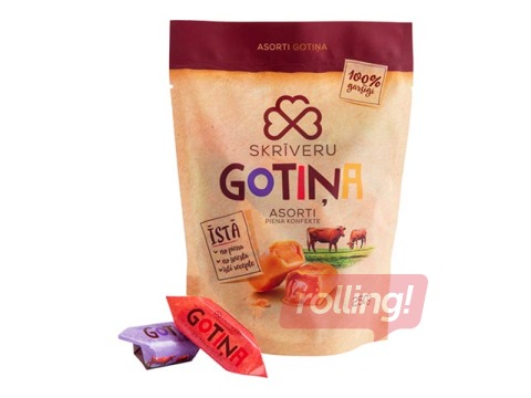 Gotiņa Skrīveru assorted candies 250g