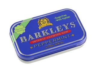 Chewing gum Intense Peppermint, Barkleys, 30 g