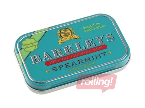 Chewing gum Intense Spearmint, Barkleys, 30 g