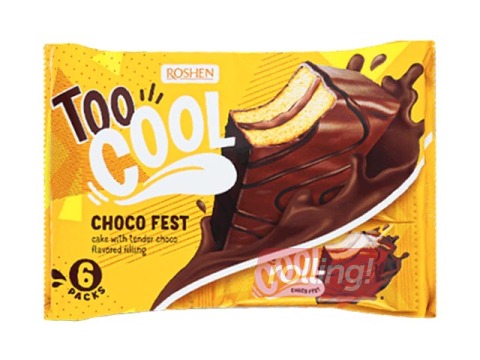 Biskviitkoogi Choco Fest, Too Cool, Roshen, 270 g