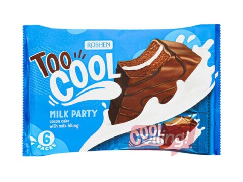 Biskviitkook Milk Party, Too Cool, Roshen, 270 g