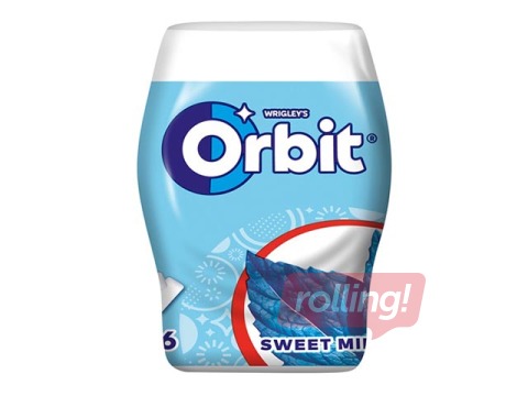 Närimiskumm Orbit, Sweetmint, 46 tk.