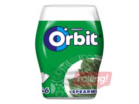 Närimiskumm Orbit, Spearmint, 46 tk.