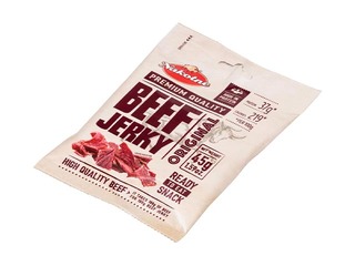Kuivatatud, kuumsuitsutatud veiseliha suupiste, Beef Jerky, 45 g