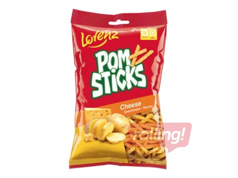 Juustumaitselised kartulilaastud, Lorenz Pomsticks, 85 g