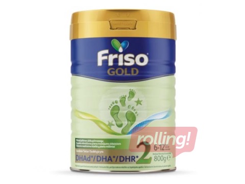 Piimasegu Friso Gold 2 (6-12 kuud), 800 g