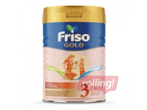 Piimasegu Friso Gold 3 (1-3 aastat), 800g