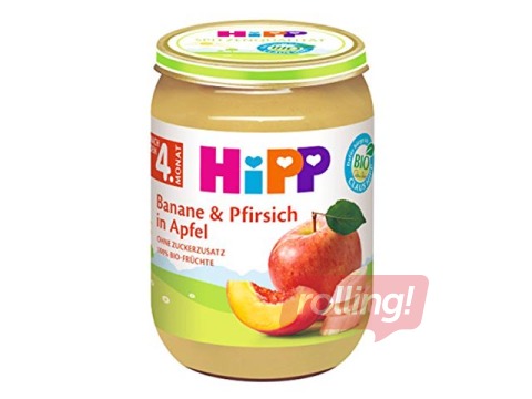 Aprikoosipüree Hipp BIO, 125 g, (alates 4. kuust)