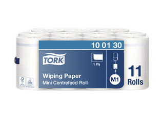 Paper towels Tork Advanced Mini M1, 11 rolls, 1 layer, white