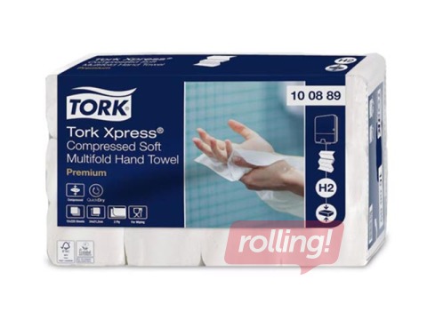 Paper towels Tork Xpress Premium H2, 12 packs, 2 ply, white