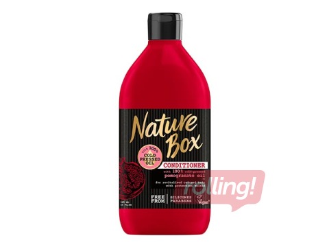 SALE Juuksepalsam värvitud juustele Nature Box Pomegranate, 385 ml