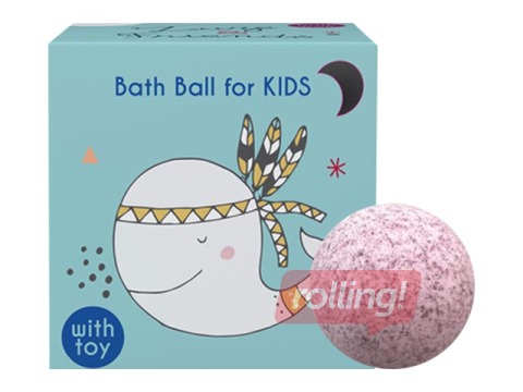 SALE Bath bomb for children with toy Whale, Zuze & Friends, 60g