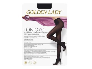 PROMO Naiste sukkpüksid, Tonic, Golden Lady, 70 den, Nero, 3 suurust