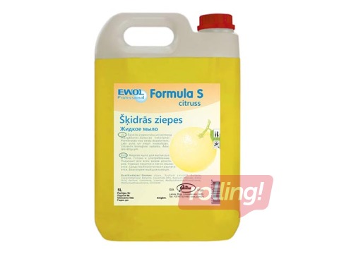 Vedelseep Ewol Professional Formula S Citruss, 5 l