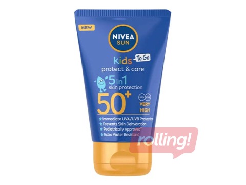 Laste päikesekaitsekreem SPF 50 NIVEA, 50 ml