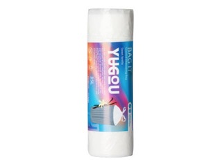 Garbage bags flavored, white, 35l, 15 pcs