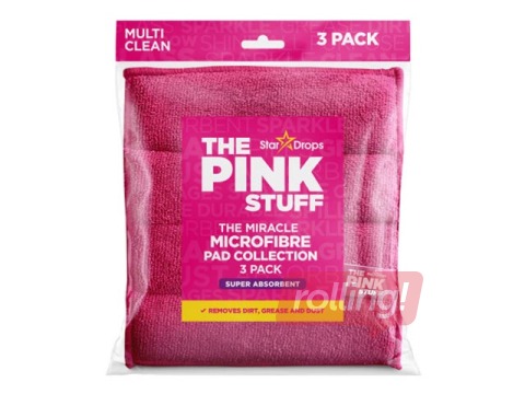 Mikrokiudlapp, The Pink Stuff, 3 tk