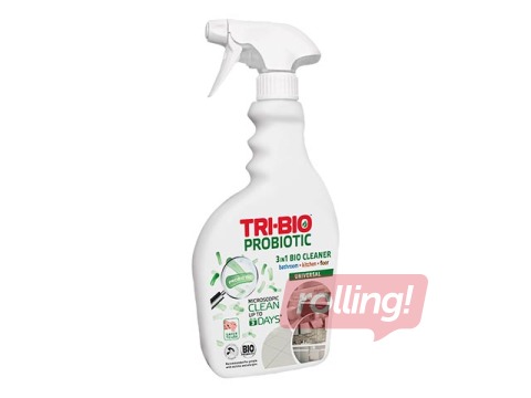 Probiootiline bioagent 3i n1 köögi, vannitoa ja põrandate puhastamiseks, Tri-Bio, 420 ml