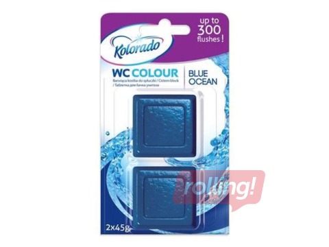 Tablets for toilet tank WC Color OCEAN 2 pcs.