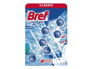 Tualetiblokk Bref Power Aktiv Ocean, 3tk x 50g