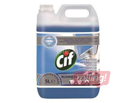 Klaasi- ja pinnapuhastusvahend CIF Professional Windows & MultiSurface Cleaner, 5 l