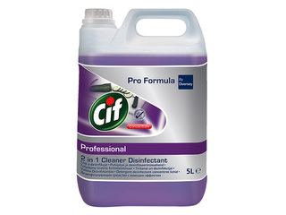 Pindade puhastamine ja desinfitseerimisvahend Cif Professional 2IN1, 5 L