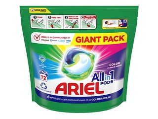Laundry capsules Ariel All-in-1 Color, 72 pcs.