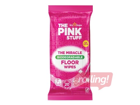 Wet floor wipes, The Pink Stuff, 20 pcs.