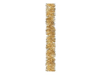 Tinsel garland, ø7cm, 2m, gold