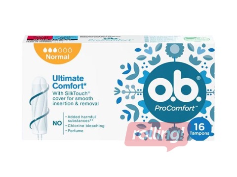 Tampoonid O.B. Pro Comfort, 16 tk