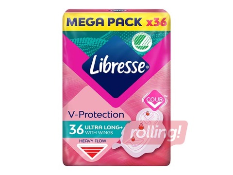 Hügieenisidemed Libresse, Ultra Long, 36 tk.