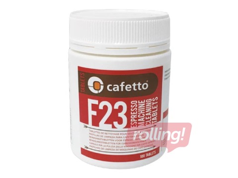 Puhastustabletid Cafetto F23, 100 tk