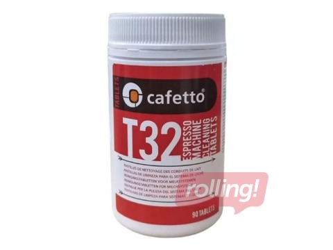 Puhastustabletid Cafetto T32, 90 tk