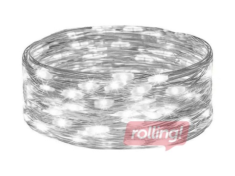 Elektrilised tuled Springos, 30 LED, külm valge, 2m