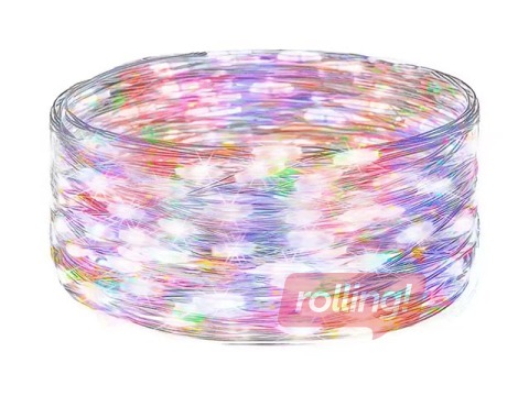 Elektrilised tuled Springos, 30 LED, mitmevärvilised, 2m