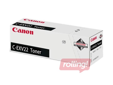 Tooneri pudel Canon C-EXV22, must, (48000 lk)