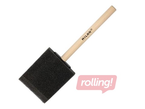 Sponge brush Milan 1321, black, 50 mm