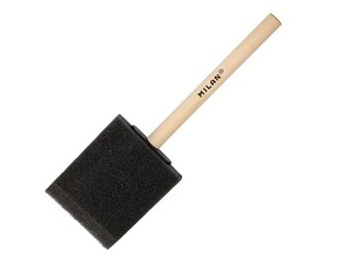 Sponge brush Milan 1321, black, 50 mm