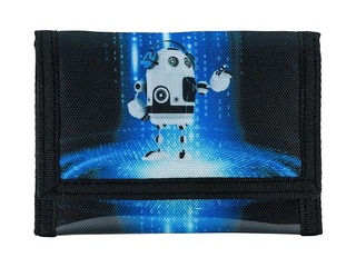 Kids wallet,12.6 x 8 cm, Funny Robots