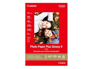 Fotopaber Canon Plus Glossy II PP-201, 275 g/m², 20 lehte