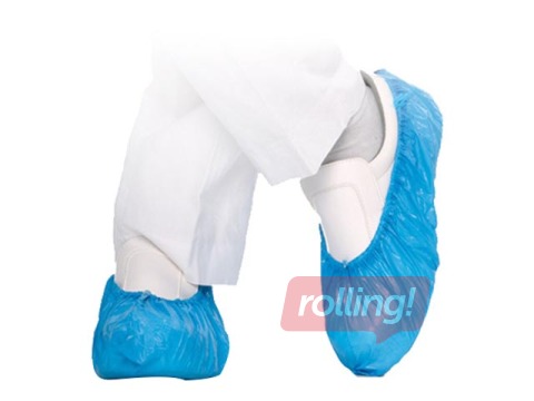 Shoe covers, blue, BaltLine, 100 pcs.