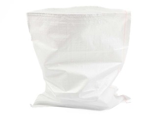 Polüpropüleenist kott, 50 x 75 cm, valge