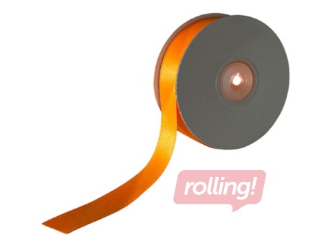 Kinkepael 12 mm/ 25 m, satiin, Orange