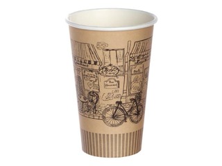 Paper cups Finest Selection, ø80mm, 350 ml, 50 pcs.