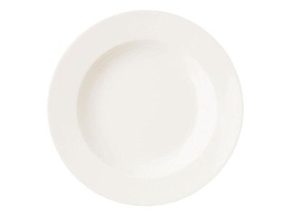 Plate Banquet, porcelain, ø23cm, white