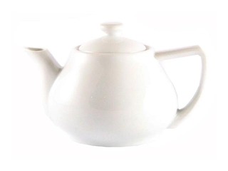 Teapot with lid, Titan, porcelain, 400 ml